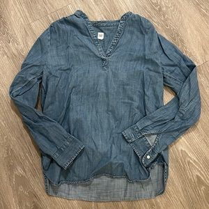 GAP Chambray Blouse